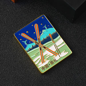 Imanes de nevera de metal de aleación de Zinc, esmalte suave, recuerdo turístico - Product Image 3