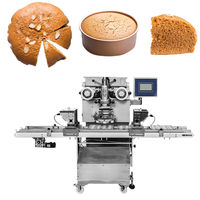 Machine à encruster et à organiser multifonctionnelle Shanghai Bakenati BNT-400 avec contrôle PLC, machine à fabriquer des gâteaux éponge cuits à la vapeur