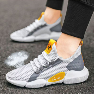 <span class=keywords><strong>Zapatillas</strong></span> Deportivas Casuales de Moda para <span class=keywords><strong>Hombre</strong></span>, con Cordones, Antideslizantes, para Tenis, <span class=keywords><strong>Trail</strong></span> <span class=keywords><strong>Running</strong></span>, Transpirables, Ligeras, para Caminar - Product Image 3