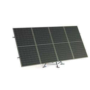 Kit de support solaire lesté pour toiture, fixation par gravité, résistant au vent, sans endommager la surface du toit - Product Image 2
