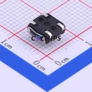 TS-1158UB-C-D-W Tactile Switch SMD Switch Single Pole Single Throw Round Button 2.6N Vertical Mount - Product Image 2