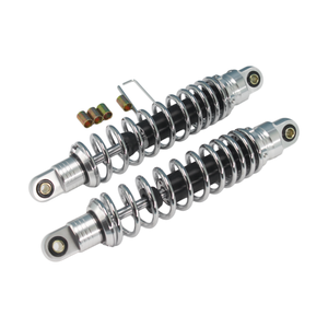 Suspension arrière de moto, corps argenté, ressort noir, 330 mm, pour Mini Trail <span class=keywords><strong>DAX</strong></span> Monkey - Product Image 4