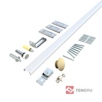 Tengyu Kit de quincaillerie économique pour porte de placard pliante Système de porte pliante en gros