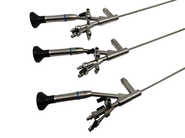 Flexible Ureteroscopes with Image Processors Rigid Endoscope Telescope Optic Grasping Forceps