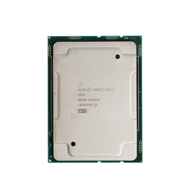 XEON GOLD 6252 CPU PROCESSOR 24 CORE 2.10GHZ 35.75MB L3 CACHE 150W SRF91