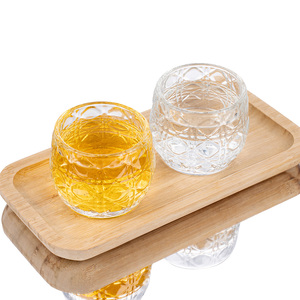 <span class=keywords><strong>Verre</strong></span> à shot rond mini vide de 80 ml, personnalisé pour bar, spiritueux, vodka, whisky, alcool - Product Image 1
