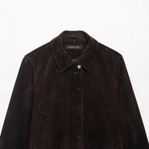 Esta Chaqueta corta aterciopelada de moda y elegante es un abrigo informal de <span class=keywords><strong>mujer</strong></span> de solapa de moda, simple y versátil - Product Image 2