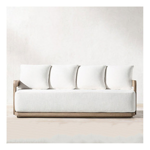 <b>Outdoor</b> Teak <b>Sofa</b> <b>Outdoor</b> Courtyard Garden Balcony Hotel Furniture Combination Balcony Leisure Hotel Homestay <b>Sofa</b> - Product Image 6