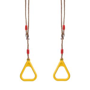Barre de <span class=keywords><strong>Trapeze</strong></span> et <span class=keywords><strong>Anneaux</strong></span> de Gymnastique Robustes, Combo d'<span class=keywords><strong>Anneaux</strong></span> de Gymnastique Colorés pour la Cour - Product Image 5