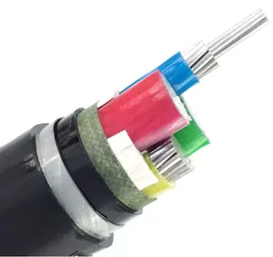 0.6/1 kV Multi core XLPE insulated steel tape armoured aluminum conductor Cable 3x10 3x16 3x25 3x50 3x70