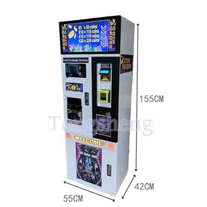 Machine d'échange <span class=keywords><strong>de</strong></span> pièces entièrement automatique Machine <span class=keywords><strong>de</strong></span> changeur <span class=keywords><strong>de</strong></span> jetons <span class=keywords><strong>de</strong></span> devises Machine d'échange <span class=keywords><strong>de</strong></span> pièces avec système NAYAX - Product Image 2