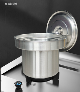 Olla de Cocina de Acero Inoxidable DF SUS 304 de 5L, 7L, 9L, 10L, 14L, 15L, Varios Tamaños - Product Image 5
