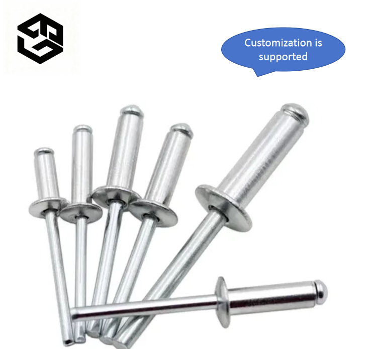 Open End Blind Rivets with Large Flange Dome Head Countersunk 3.2mm ...