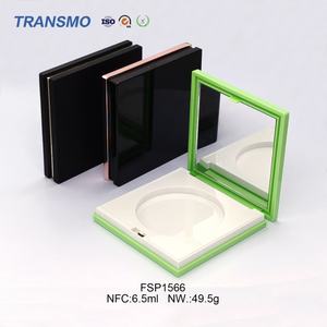 Vente en gros de contenants cosmétiques vides en plastique de 6,5 ml, boîtes à poudre pour fard à joues, palette de fards à paupières, emballage miroir, utilisation pour le parfum - Product Image 6