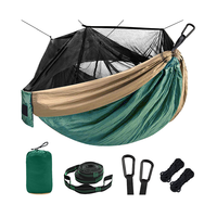Hamac de camping moderne en tissu maillé, pliable, léger, durable, à ouverture rapide et automatique, anti-moustiques