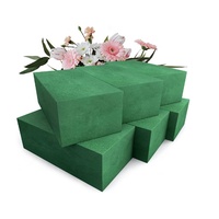 Mousse florale absorbante, boue verte pour fleurs fraîches, mousse pour arrangement floral
