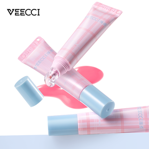 VEECCI/VEECCI Crystal Transparent Soft Tube <b>Lip</b> Gloss, Brightening with One Swipe, Moisturizing, Plump, Lightweight, for Women - Product Image 2