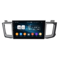 Autoradio KLYDE KD-1058 Android 13 avec CarPlay, GPS et amplificateur pour RAV4 2012-2016 (écran 9 pouces, 4 Go + 64 Go, OBD2)