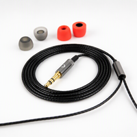 Auriculares HiFi Elite Miniatura Personalizados, Aluminio 7075 N54, Dinámicos de 6mm, OFC Plateado, 16 Ohmios, para Audiófilos