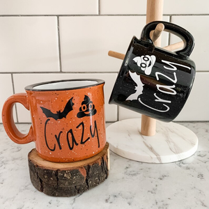 Mug à café en céramique grès moderne de 15 oz, dernier design personnalisé d'Halloween, grand volume, imprimé en sérigraphie pour cadeaux d'affaires - Product Image 1