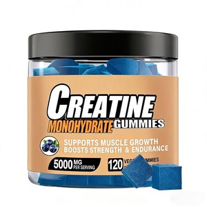 OEM <b>Creatine</b> <b>Monohydrate</b> Gummies 5000 Mg Per Serving 120 Veggie Gummies Supports Muscle Improve Strength Endurance Adult - Product Image 3