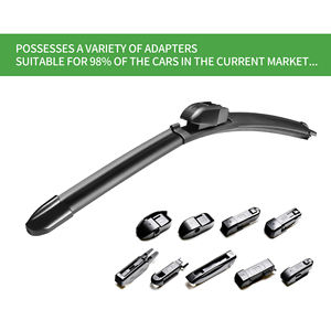 Limpiaparabrisas delantero suave plano sin marco Universal nuevo estilo limpiaparabrisas para BENZ varios estilos limpiaparabrisas - Product Image 2