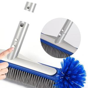 Cepillo para <span class=keywords><strong>Piscina</strong></span> con Extremos Redondeados, Cabezal de Cepillo de 17.5 Pulgadas, 7 Filas de Cerdas Resistentes de Primera Calidad, Parte Trasera Reforzada de ABS con Clip EZ, Modelo K-<span class=keywords><strong>402</strong></span> - Product Image 4