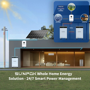 SUNPOK Batería de Litio Solar de Bajo Voltaje 14kwh 15kwh 16kwh 51.2v 314ah 300ah Sistema de Almacenamiento de Energía Doméstica Batería LiFePO4 <span class=keywords><strong>15KW</strong></span> - Product Image 2