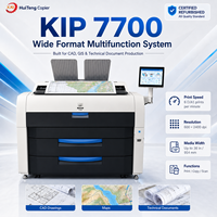 Copieur d'ingénierie reconditionné pour Kip 7700, imprimante laser couleur A0 pour plans, cartes et documents blancs, tout-en-un, machine d'occasion