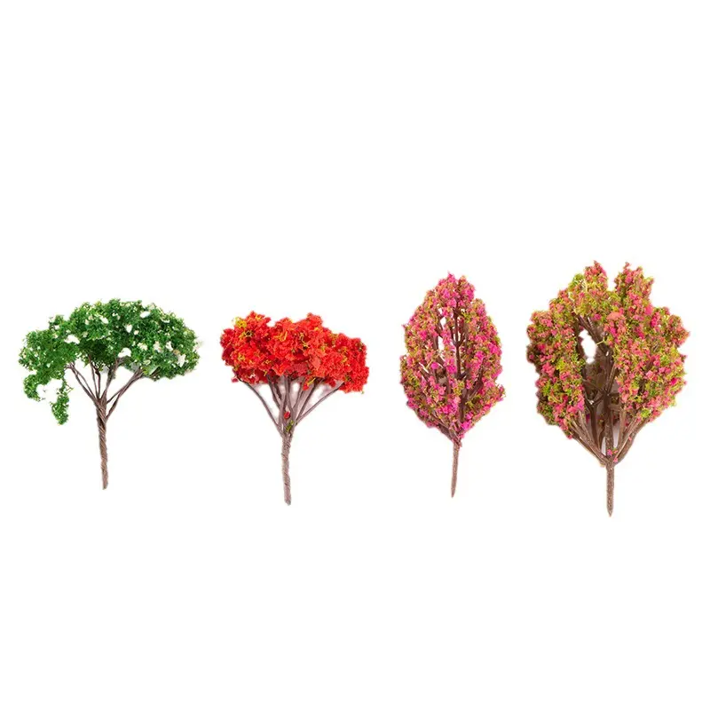 Großhandel künstliche Gartenpflanzen Mikro-Landschaft-Mini-Kirschblütenbaum für Innendekoration MI001