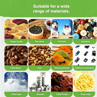 Ensacheuse quantitative double personnalisée, fabricant avec 20 ans d'expérience pour micro-granulés et poudres (morceaux de chocolat, flocons d'avoine, graines de tournesol, poudre de matcha)