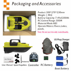 Stock DE LA UE D18 16 posiciones Gps piloto automático control remoto RC cebo de pesca barco 500m - Product Image 2