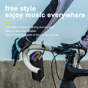 2025 Hot Bán Loa Bluetooth ngoài trời 12 Wát âm thanh không thấm nước RGB Đảng LED ánh sáng Loa - Product Image 6