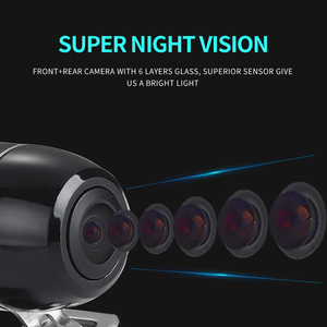 <span class=keywords><strong>Cam</strong></span>éra de tableau de bord pour moto 3 "1080p hd Casque Moto Vélo Moto WiFi Double <span class=keywords><strong>Cam</strong></span>éra Dvr Vision Nocturne Étanche Enregistreur de Conduite - Product Image 5