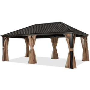 Hagepavillon Pergola Paviljonger Paviljonger Med Metalltak Gartenpavillon Grillpavillon Pavillons Tonnelle De jardin - Product Image 1