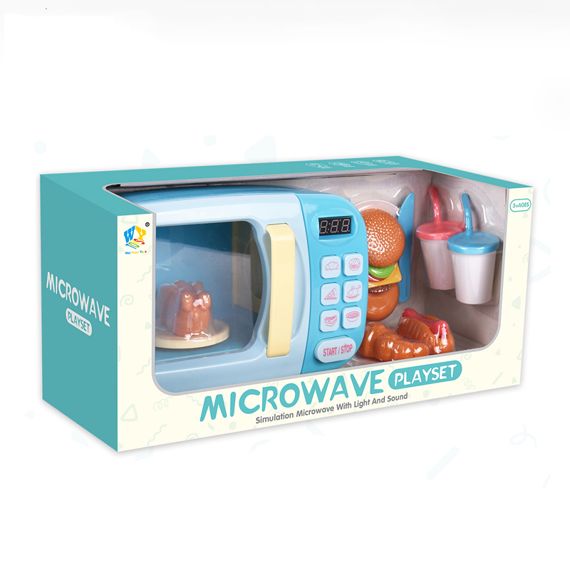 Бытовая техника, пластиковая еда, детский кухонный набор, игрушка для микроволновой печи