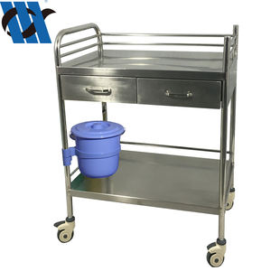 Bdt209 נייד נירוסטה נייד בית חולים כביסה מסחרית איסוף טרולי עם גלגלים - Product Image 5