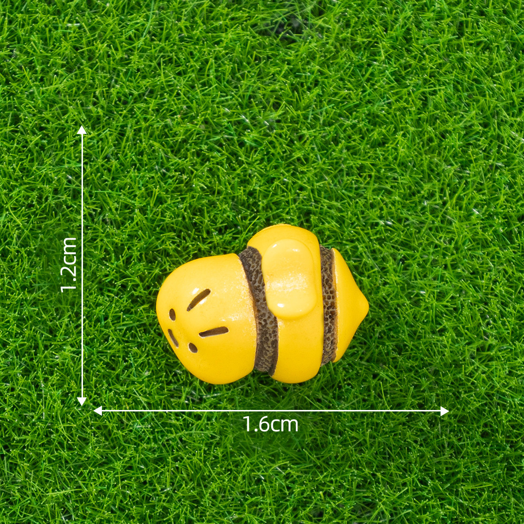 1# abeille à tête inclinée