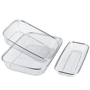 ओम स्टेनलेस स्टील का जाल कोलैंडर सिंक बास्केट मल्टी फंक्शन वॉशिंग सब्जी बास्केट घरेलू उपयोग रिसाव टोकरी - Product Image 2