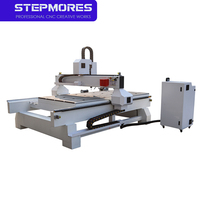 Vente directe usine : Machine de fraisage CNC pour le travail du bois 1325 4*8ft, 4 axes, avec broche à refroidissement par eau, système rotatif latéral, Syntec, haute rigidité