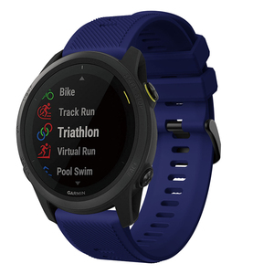 Bracelet de montre intelligente en silicone 22mm pour hommes et femmes, bracelet de sport en silicone pour <span class=keywords><strong>Garmin</strong></span> Venu 3 Forerunner 265 <span class=keywords><strong>745</strong></span> - Product Image 2