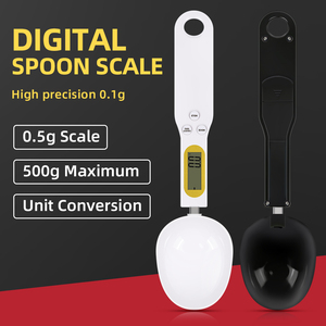 Digital <strong>Spoon</strong> Scale <strong>Measuring</strong> <strong>Spoon</strong> 500g-0.1g Milk Powder Yeast <strong>Measuring</strong> <strong>Spoon</strong> for Kitchen Baking - Product Image 5