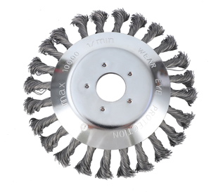 Cepillo Rotatorio para Malezas de 8 Pulgadas, Cepillo de Alambre de Acero con Nudos Torcidos, Cabezal de Recorte de Disco, Ajuste Universal para <span class=keywords><strong>Sthil</strong></span>, Honda, etc. - Product Image 4