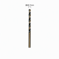 Foret hélicoïdal 6,2-7,5 mm HSS à cannelures laminées M2 en acier inoxydable pour métal, bois, plastique – Vente en gros OEM pour usines