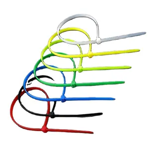 Mối quan hệ cường độ cao cho dây cáp điện RoHS Cáp Tie RoHS dây đeo tái sử dụng số dòng nhựa