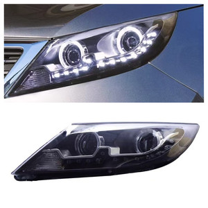 2010-2014 feu avant de voiture pour <span class=keywords><strong>Kia</strong></span> <span class=keywords><strong>Sportage</strong></span> mise à niveau LED assemblage de phares automatiques accessoires de clignotants dynamiques - Product Image 1