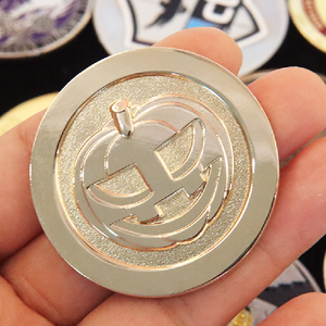 โรงงานผลิตเหรียญโลหะ รับผลิตเหรียญที่ระลึกตามสั่ง ออกแบบฟรี เหรียญโลหะสังกะสีเคลือบทองสำหรับสะสม - Product Image 3