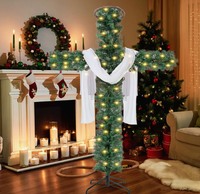 Décorations de Noël d'intérieur, Arbre de Noël, Arbre de Noël et de Pâques en forme de croix
