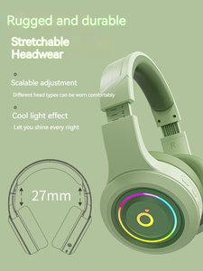 EWEADN Wireless Gaming Headset Schall dichtes Kopfband zur Geräusch unterdrückung für PC-Laptops iPad-Tablets Telefone-für DJ Sports