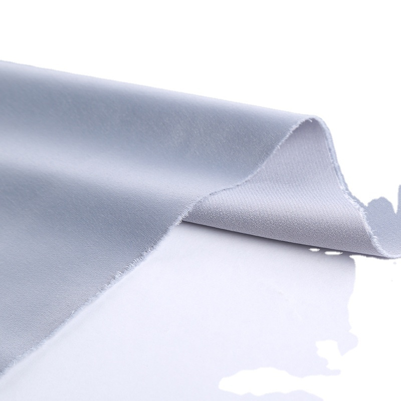 High Quality Elastic Woven Satin Printed Satin Fabric Spandex High Elasticity Fabric Matt Satin